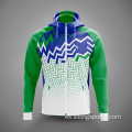 Moda OEM Hoodie Hecho a medida Plus Tamaño Men Cremallera Sport Chaqueta Atlética Sudadera Sudadera Sudadera Sudadera